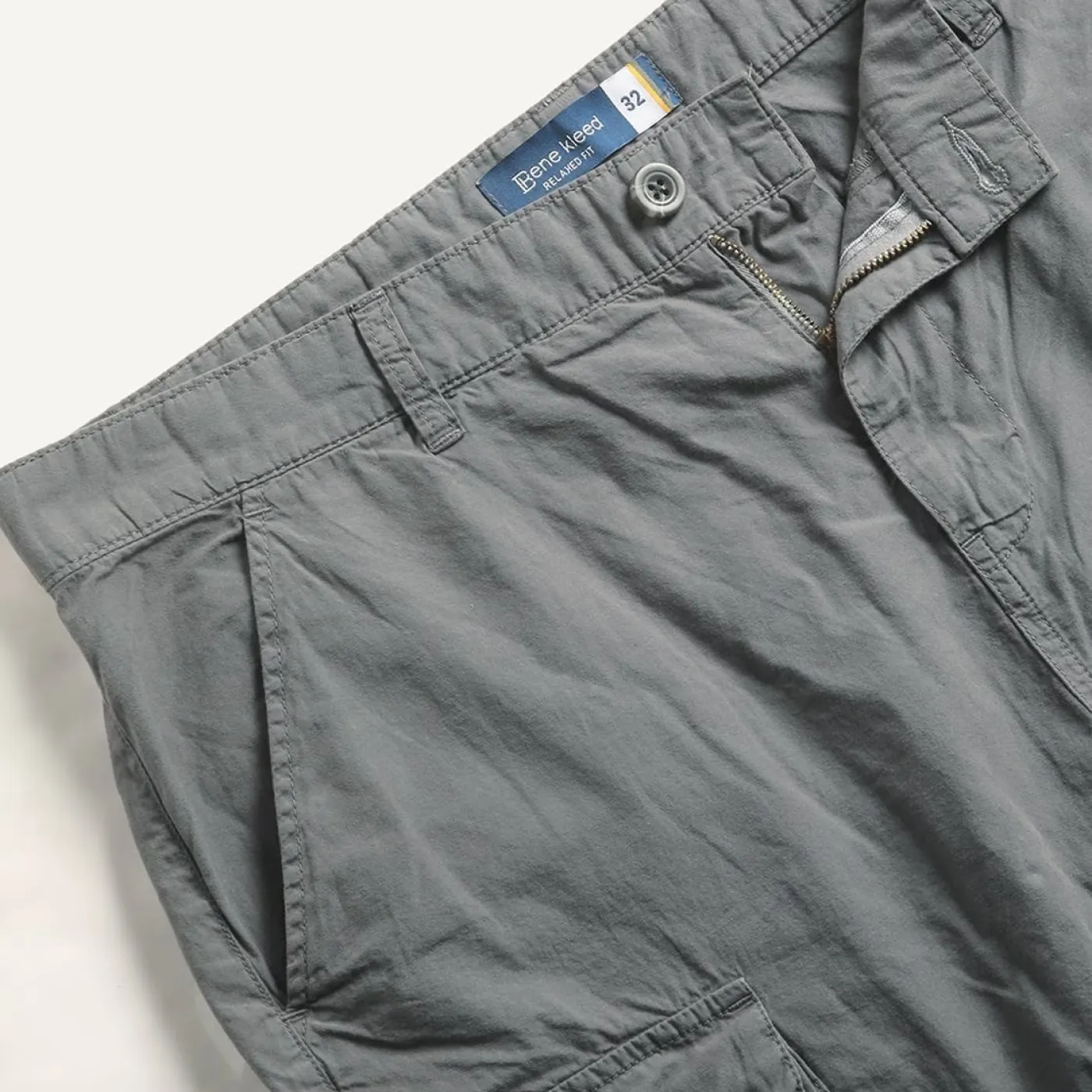 Men Regular Fit Cargo Shorts - 图片 4